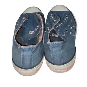 Converse Studded Blue Unisex Sneakers(Size 6 Men's,8 Women's) thumbnail 4