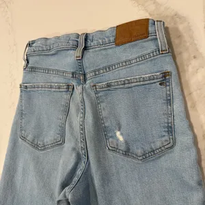 Madewell The Perfect Vintage Straight Denim Jeans Women’s 25 Danny Wash Knee Rip thumbnail 11