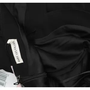 NWT Avec Les Filles Sweetheart Bow Trim Sleeveless Mini Dress Black / Pink 8 thumbnail 8