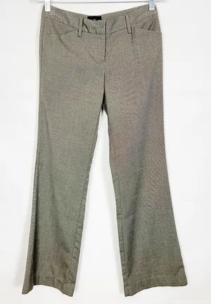 Star City Logan Brown Twill Pants Womens Small Business Career Dressy Formal thumbnail 1