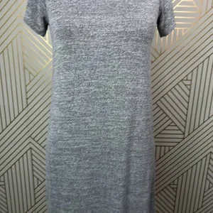 Aritzia Wilfred Free Esther Jersey‎ Knit T-Shirt Dress Marled Gray Size US Small thumbnail 6