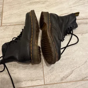 Dr. Martens 1460 Pascal Virginia Black Leather Lace Up Combat Boots Women Size 6 thumbnail 6