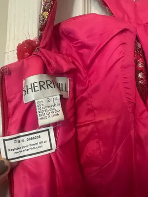 Sherri Hill Dress Red thumbnail 3