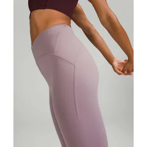 Lululemon Instill‎ High Rise Leggings 25" Violet Verbena Yoga Size 10 thumbnail 3