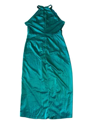 Allegra K Emerald Green Evening Dress thumbnail 2