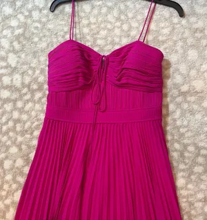 Alex Marie Magenta designer Dress thumbnail 3