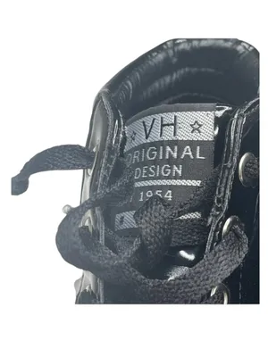 Vintage Havana 𖠌 Snake Eye High Top Sneakers 𖠌 Faux Black Red Patent 𖠌 6.5M thumbnail 11