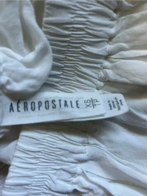 Aeropostale Women’s White Crochet Hem Mini Skirt SZ XS thumbnail 5