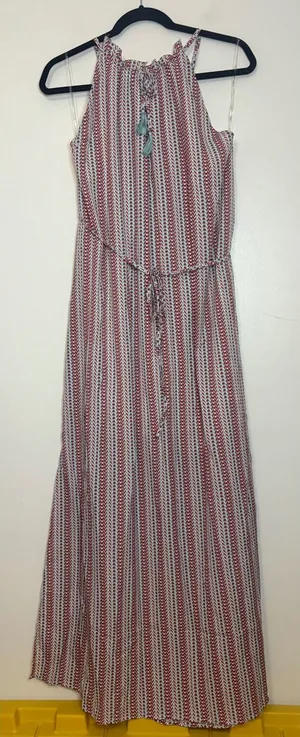 Hayden Maxi Dress‎ Halter Neck Sleeveless Casual Summer Dress Boho Style thumbnail 1