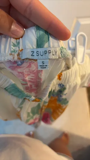 Z supply floral pants small  thumbnail 3