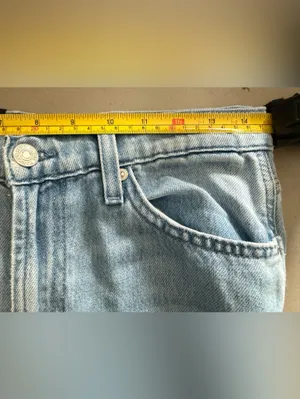 7 For All Mankind Modern Dojo Tailorless Buford Jeans High Rise Denim Women's 27 thumbnail 7