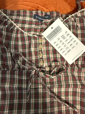 Brandy Melville Plaid Poppy Pajama Set thumbnail 3