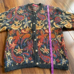 VTG Pitlochry Mohair Blend Cardigan Made in British Isles thumbnail 10