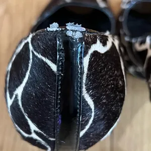 Nine West Animal Print Peep Toe High Heel Pumps thumbnail 5