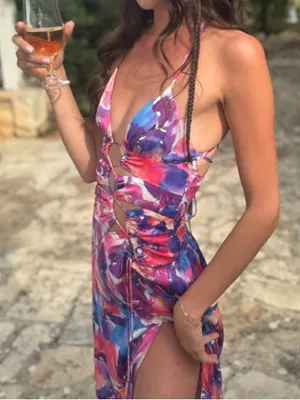 For Love & Lemons Natasha Maxi Dress thumbnail 12