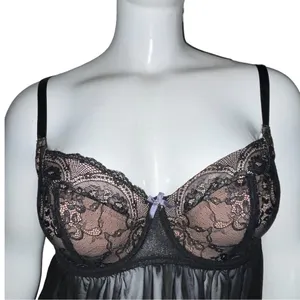 Adore Me Ella Contour babydoll nightie thumbnail 3