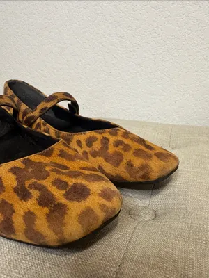 Vionic Alameda Leopard Print Mary Jane Flats 8 thumbnail 8