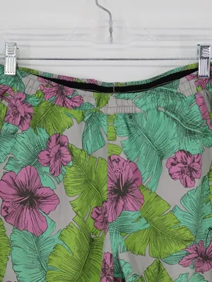 Patagonia Baggies Shorts Women’s Medium Tropical Hibiscus Floral 5 Inch Nylon thumbnail 2
