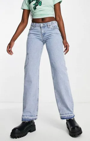 low rise jeans thumbnail 2