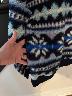Aerie fleece quarter zip pullover thumbnail 3