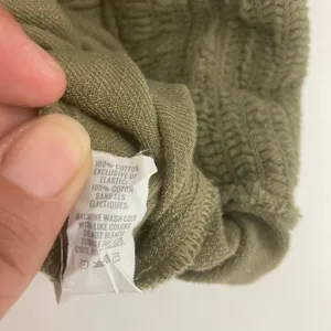 Aerie Olive Cotton Smocked Romper XS Pockets Cami thumbnail 16