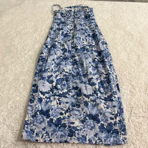 Abercrombie Womens XS Multicolor Floral Dress Summer Resort Wedding Cotton thumbnail 2
