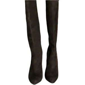 Steve Madden Joan grey suede knee-high boots size 8.5 thumbnail 7