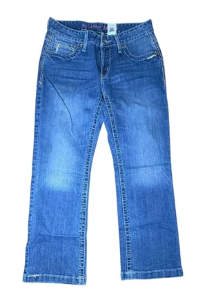 Cruel Denim Jayley Slim Bootcut Jeans Medium Wash Stretch CB13654001 Size 29/7 S thumbnail 1