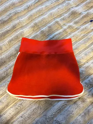 Aerie Red Terrycloth Skirt thumbnail 3
