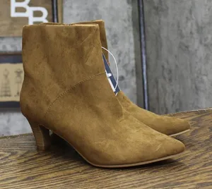 Universal Thread Womens Frances Ankle Boots 88744363 Brown 6.5M thumbnail 1