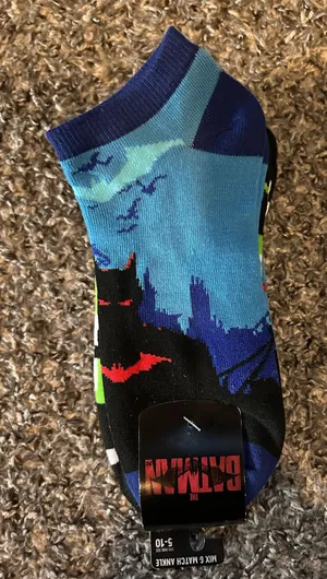 DC Comics Batman Themed Sock Pack thumbnail 1