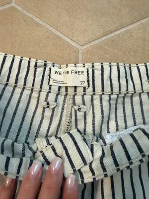 Free People Jean Shorts 27 Denim thumbnail 6