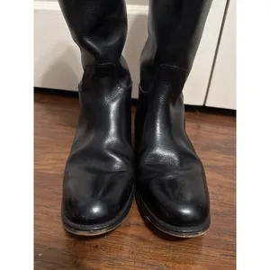 Kemptown Black Leather Equestrian Riding Boots Minimalist Old Money Quiet Luxury thumbnail 4