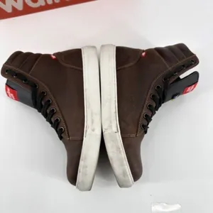 Mellow Walk Jessica Womens High‎ Top Leather Work Safety Shoes Brown Size 5.5 thumbnail 4