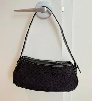 Dark Purple Pattern Vintage Mini Purse thumbnail 1