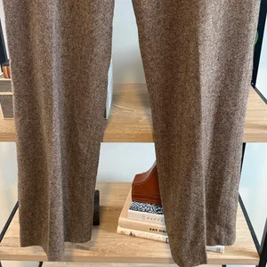 Pendleton High-Rise 100% Virgin Wool Brown Heather Career Dress Pant Trouser, 10 thumbnail 3
