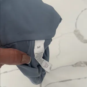 Gray Twist Detail Sports Bra with Racerback thumbnail 3