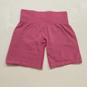 NVGTN Pink Seamless Biker Shorts Size S High Waisted Gym Activewear thumbnail 2