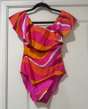 Trina Turk Vibrant Fuchsia One-Piece Swimsuit thumbnail 1