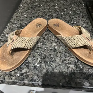 Reef Women's Beige and Brown Sandals thumbnail 5