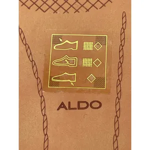 Aldo Gold Fishnet Round Toe Adjustable Buckle Strap Mary Jane Flats Shoes 8.5 thumbnail 5