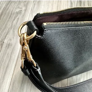 Coach Black Leather Clara Bag thumbnail 7