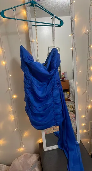 Lulus Blue Mini Dress thumbnail 1