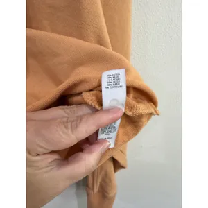 OFFLINE by Aerie Women XL Ginger Orange Cropped Raw Hem Hoodie Sweatshirt thumbnail 6