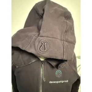Lululemon Scuba Full-Zip Hoodie Black Size 6 Women's Flaw‎ thumbnail 4