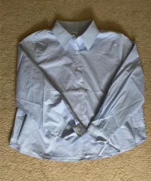 Shiny by Nature wide hipped light blue work top thumbnail 1