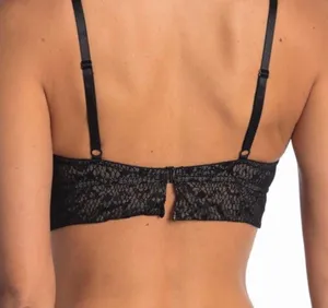 Free People NWT Tameeka Bra In Black Size M thumbnail 2