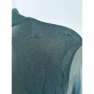 Lulus Black Long Sleeve Top Sheer Sleeves Keyhole V-Neck Modal Medium thumbnail 9