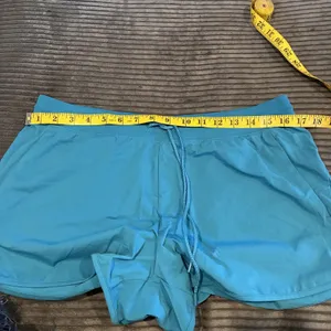 NEW Uniqlo Women Ultra Stretch Dry-Ex Active Shorts LARGE Sky BLUE Athletic thumbnail 6