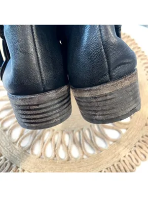 See By Chloe Masha Low Ankle Bootie Black Size EU 37 Minimalist Classic Timeless thumbnail 10